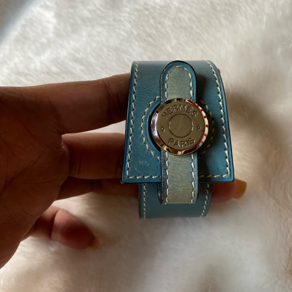 Hermès Leather Bracelet